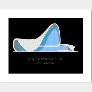 Zaha Hadid Architect Building Color Posters and Art